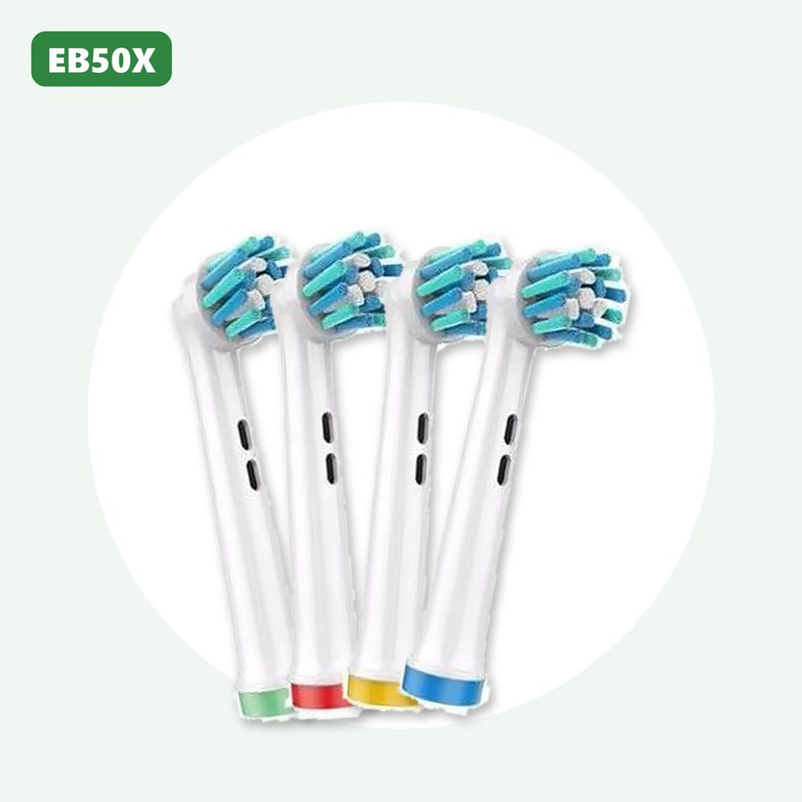 Vỉ 4 đầu bàn chải SMILO EB50X