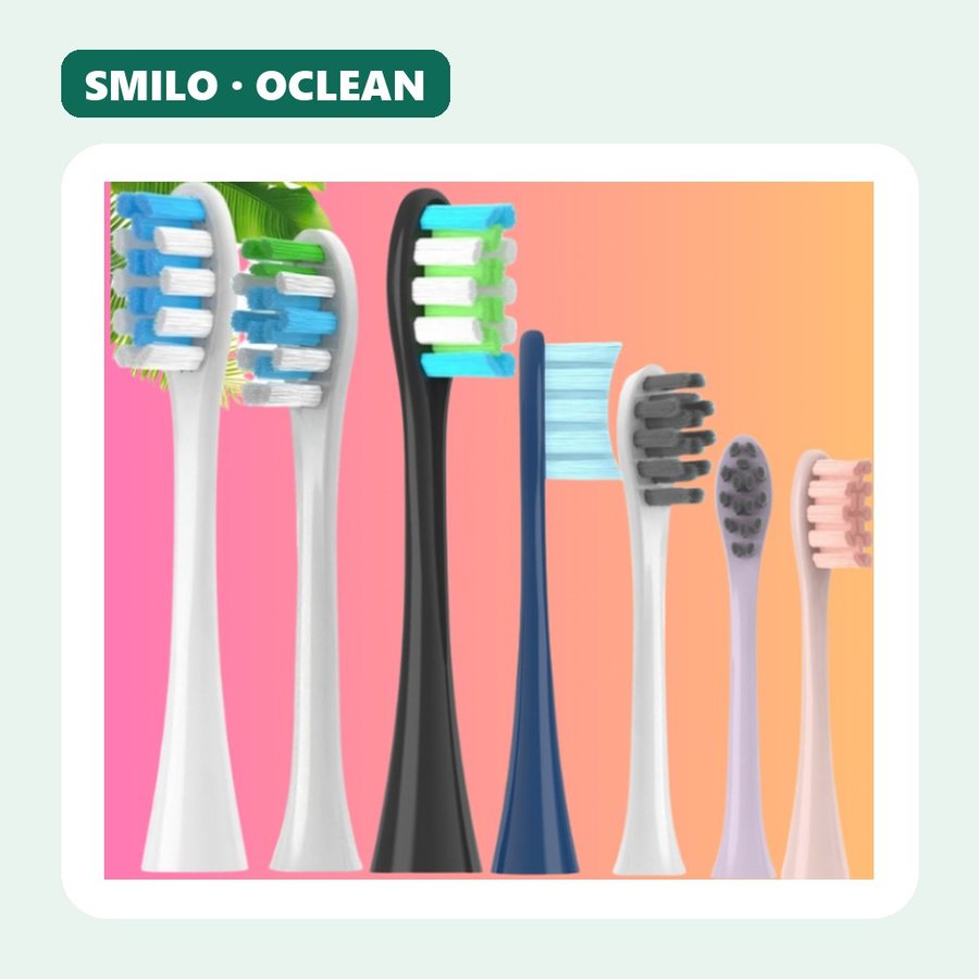 Đầu bàn chải SMILO cho máy Oclean – bộ 2 và 4 đầu